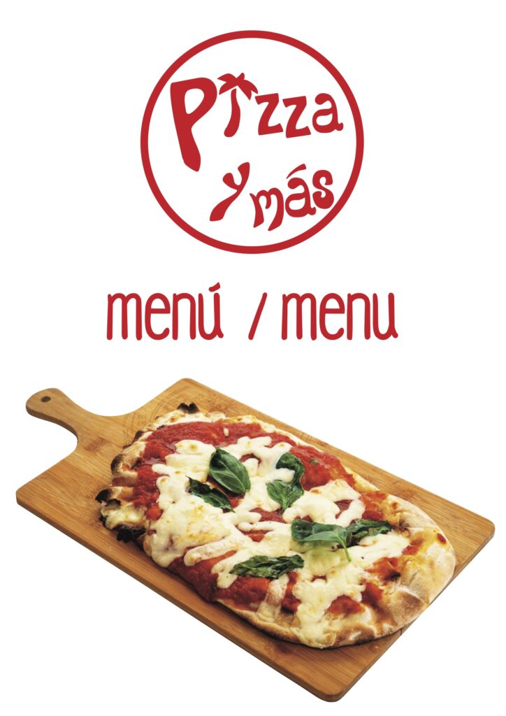 Menu Pizza y Mas pagina 1
